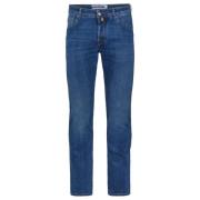 Slim Fit Denim Jeans med Broderi