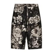 Blomstermønstret Silke Shorts