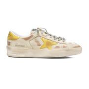 Beige Stardan Skinn Sneakers