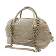 Pre-owned Leather chanel-bags