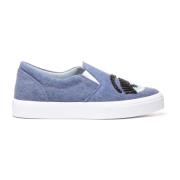 Jeans Slip-On Sneakers