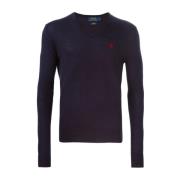 Hunter Navy Merino Wool Sweater