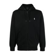 Svart Polo Sweatshirt