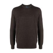 Brun Heather Pullover Genser