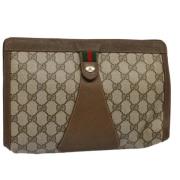 Pre-owned Canvas clutches