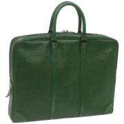 Pre-owned Leather briefcases