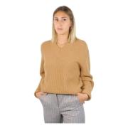 Myk Ull Cashmere V-Hals Genser