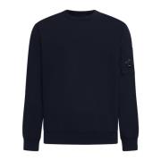 Midnight Blue Fleece Bomullsgenser