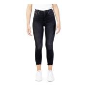 Sorte Skinny Jeans for Kvinner