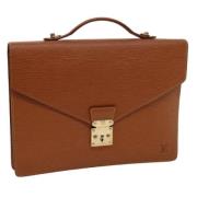 Pre-owned Leather briefcases