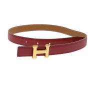 Pre-owned Leather belts