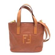 Pre-owned Leather fendi-bags