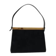 Pre-owned Suede handbags