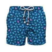 Menns Strand Shorts Micro Mønster