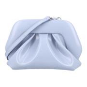 Stilig Dusty Blue Vegan Fabric Clutch