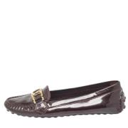 Pre-owned Leather flats