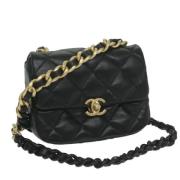 Pre-owned Leather chanel-bags