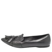 Pre-owned Leather flats