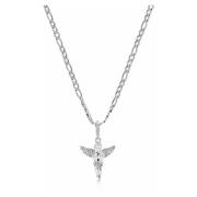 Women's Silver Angel Necklace