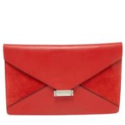 Pre-owned Leather clutches