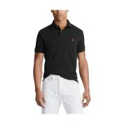 Slim Fit Mesh Pique Polo Shirt