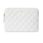 Skinn Quilted Medium Pung OFF White