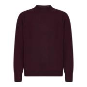 Bordeaux Sweaters for Stilig Look