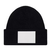 Svart Numerisk Signatur Beanie Lue