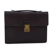 Pre-owned Leather briefcases