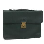 Pre-owned Leather briefcases