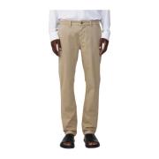 Beige Marco Slim Fit Chino Bukser