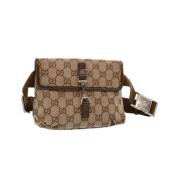 Pre-owned Canvas gucci-bags