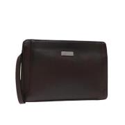 Pre-owned Leather clutches