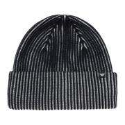 Stripete Multifarget Beanie med Logo