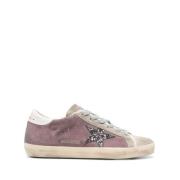 Lilla Glitter Sneakers