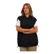 Oversize Vest med Smarte Lommer