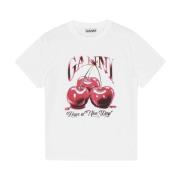 Cherry Relaxed T-Shirt Topper