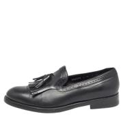 Pre-owned Leather flats