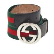 Pre-owned Leather belts