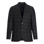 Navy Check Blazer Dresser Blazer