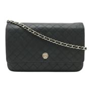 Pre-owned Leather chanel-bags