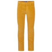 Gul Bard Bukser Corduroy Slim Fit