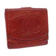 Pre-owned Leather wallets