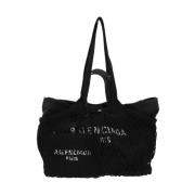 Canvas Tote Bag med Logo Print