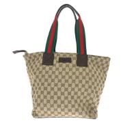 Pre-owned Canvas gucci-bags