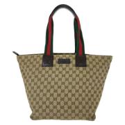 Pre-owned Canvas gucci-bags