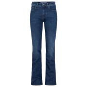 Høy Midje Bootcut Denim Jeans