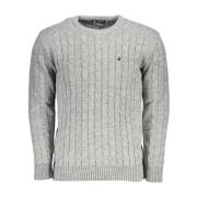 Twisted Brodert Crew Neck Sweater