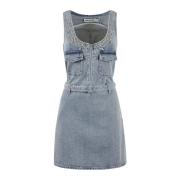 Stilig Denim Mini Kjole