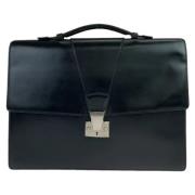 Pre-owned Leather briefcases